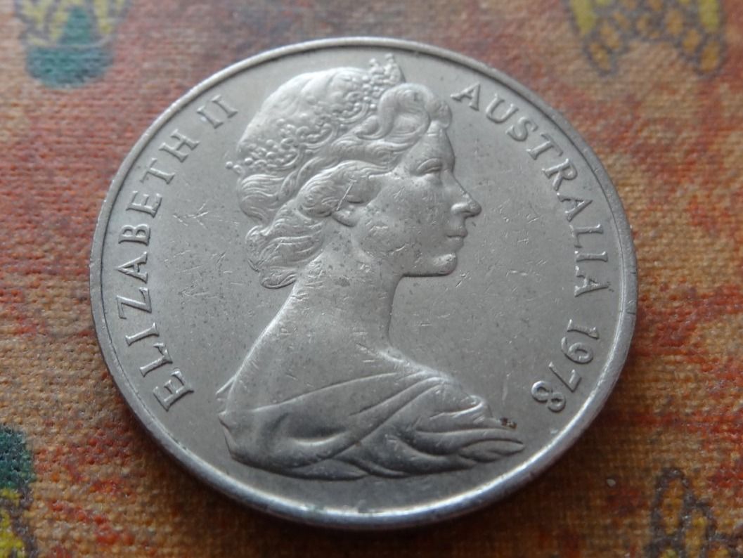 Tutti le monete: AUSTRALIA  20  Cents  1978 – Usato da Romanel-sur-Lausanne venduto da Swift13 1