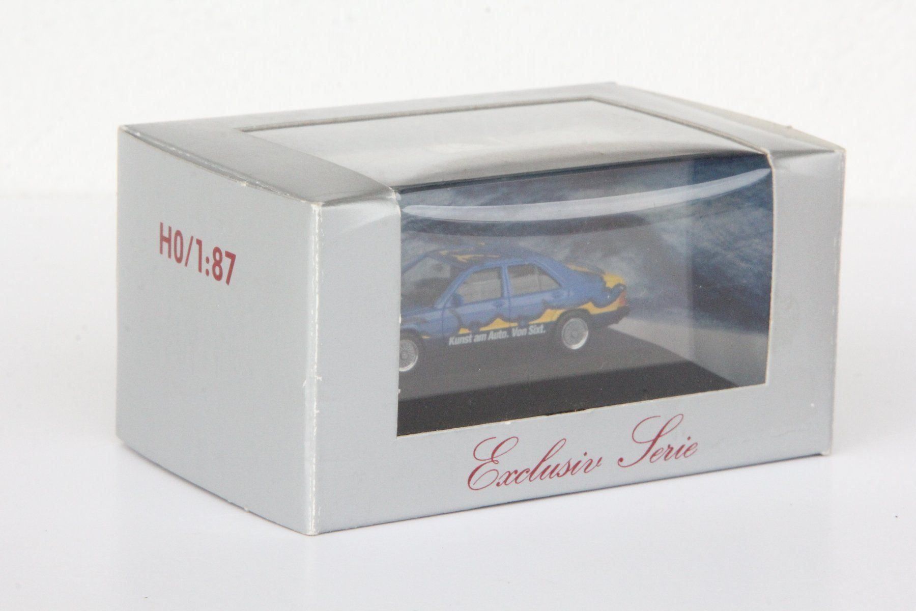 Herpa Modellautos: Mercedes 190E Sixt Art Car – Gebraucht aus Muri b. Bern von Spassholz 3
