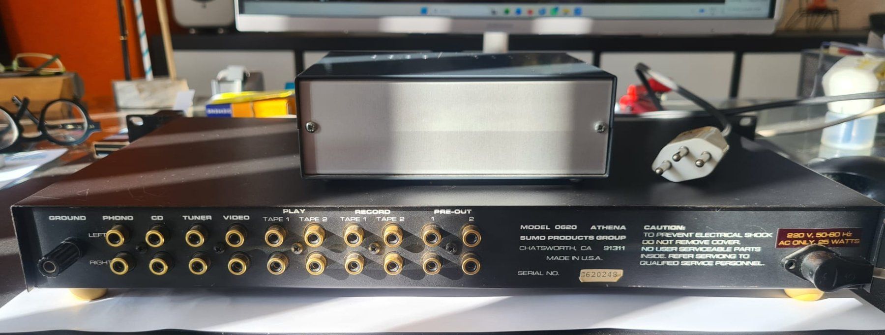 Amplificateurs: Sumo Athena Class-A Vorstufe + ext. Netzteil | TEILDEFEKT – D'occasion à Hochwald par Marsup_7 2