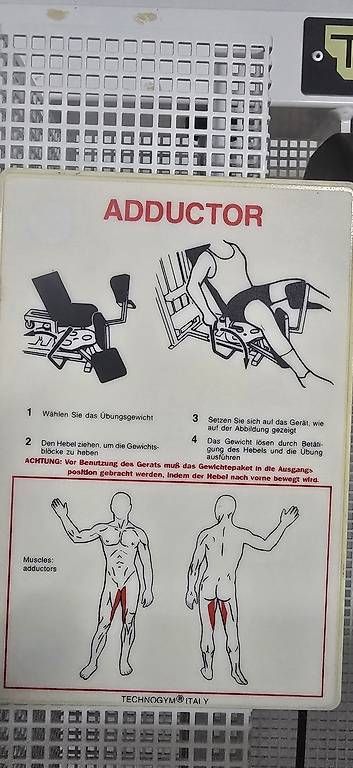 Vélos d'appartement: Technogym Adductor – D'occasion à Holderbank AG par matthias338 2