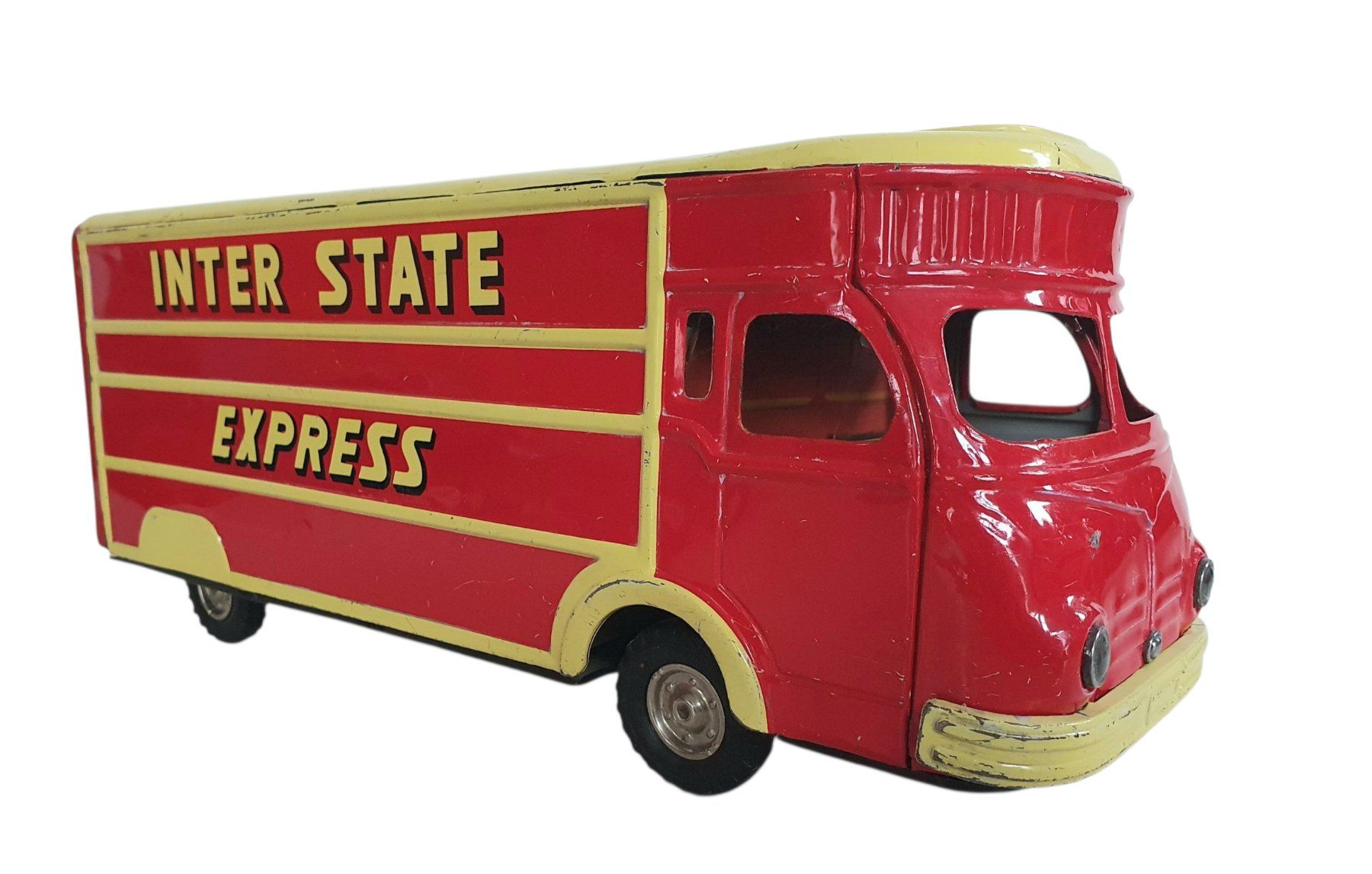 Gama Giocattoli: GAMA INTER STATE EXPRESS Lastwagen mit Uhrwerkantrieb – Difettoso da Flawil venduto da RoverVitesse 2