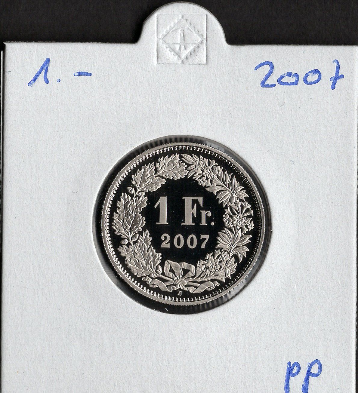 Tutti le monete: 1 Franken 2007 pp – Nuovo (secondo la descrizione) da Alpnach Dorf venduto da Colibri126