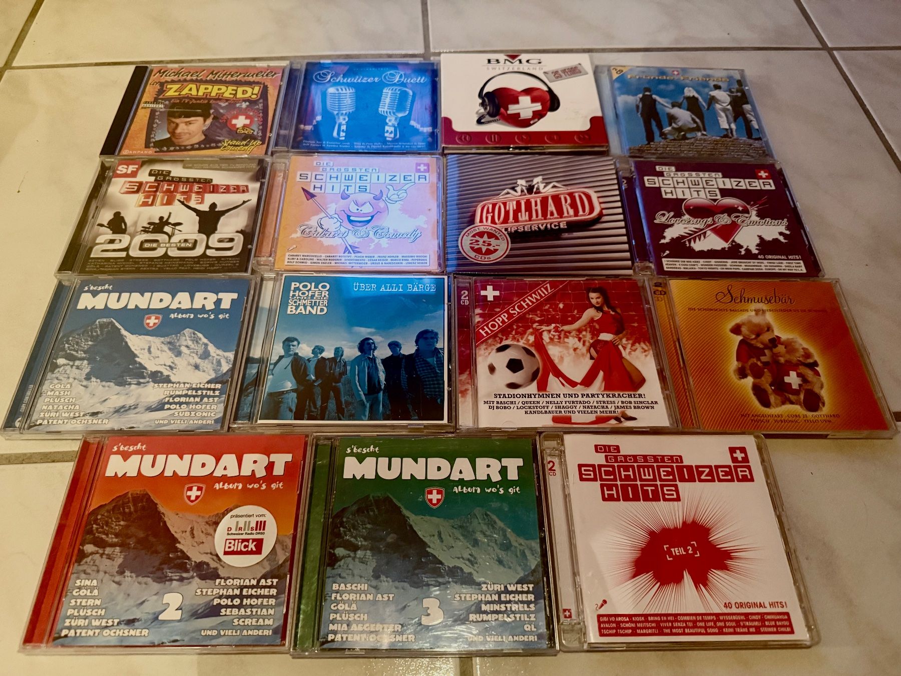 CD: 15 Stück Schweizer Hit CDs🚩 – Usato da Zofingen venduto da rai_x9b8