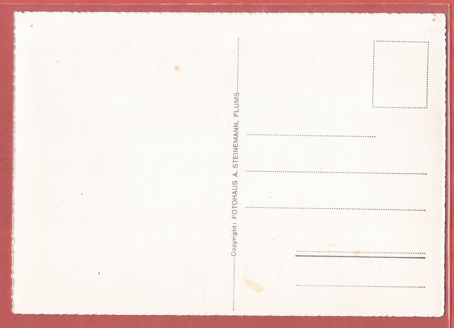 Cartoline postali: Flumserberg - Skilift Mittenwald - ca. 1950 – Usato da Fislisbach venduto da Porano 1