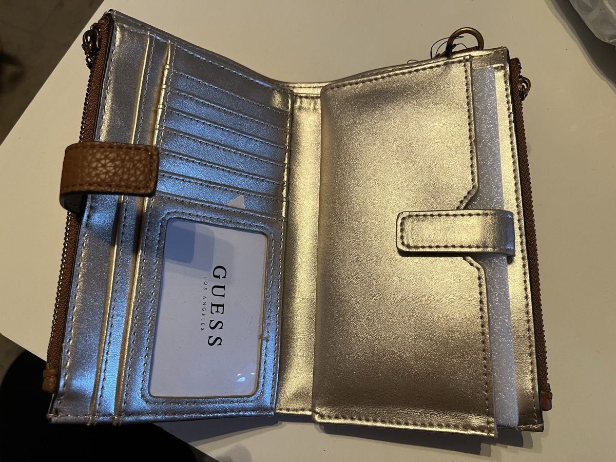Guess Portafogli: Guess Portmonee braun – Nuovo e nell'imballaggio originale da Gockhausen venduto da Lali013 3