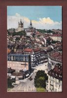 LAUSANNE - Rue centrale depuis le Grand Pont - 1912