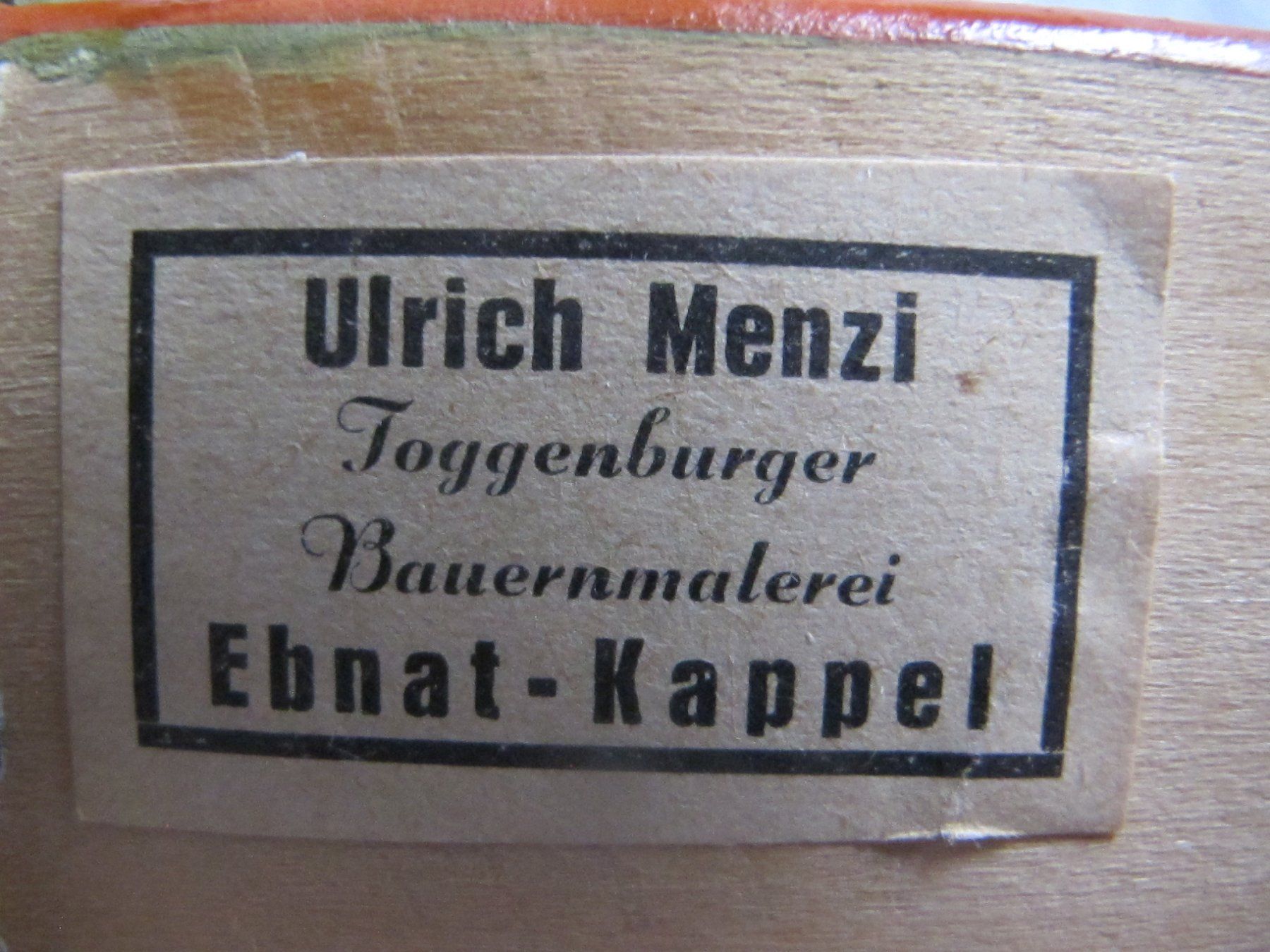 Schmuckkästen: Schmuck Schatulle /mit Bauernmalerei/Alt – Gebraucht aus Löhningen von Chimae67 4