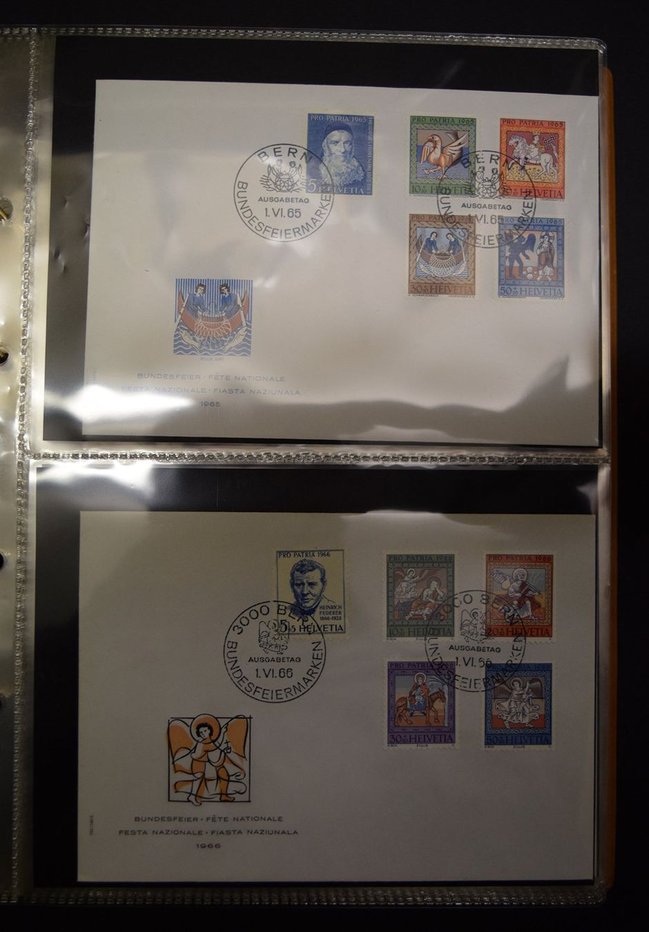 Tutti i francobolli: 60 Pro Patria FDC in Ordner – Nuovo (secondo la descrizione) da Grabs venduto da Fadenquarz 5