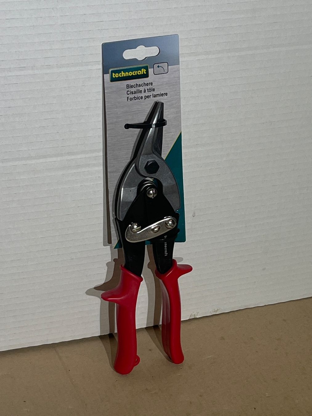 Technocraft Tutti gli attrezzi: Technocraft Blechschere links schneidend – Nuovo e nell'imballaggio originale da Tann venduto da Mad_less
