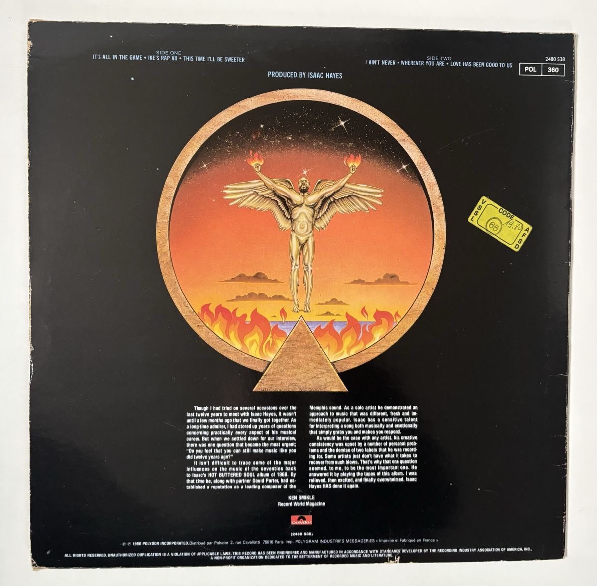 Dischi in vinile: Isaac Hayes - And Once Again - LP VG+/VG+ – Usato da Neuchâtel venduto da Deivid2 5