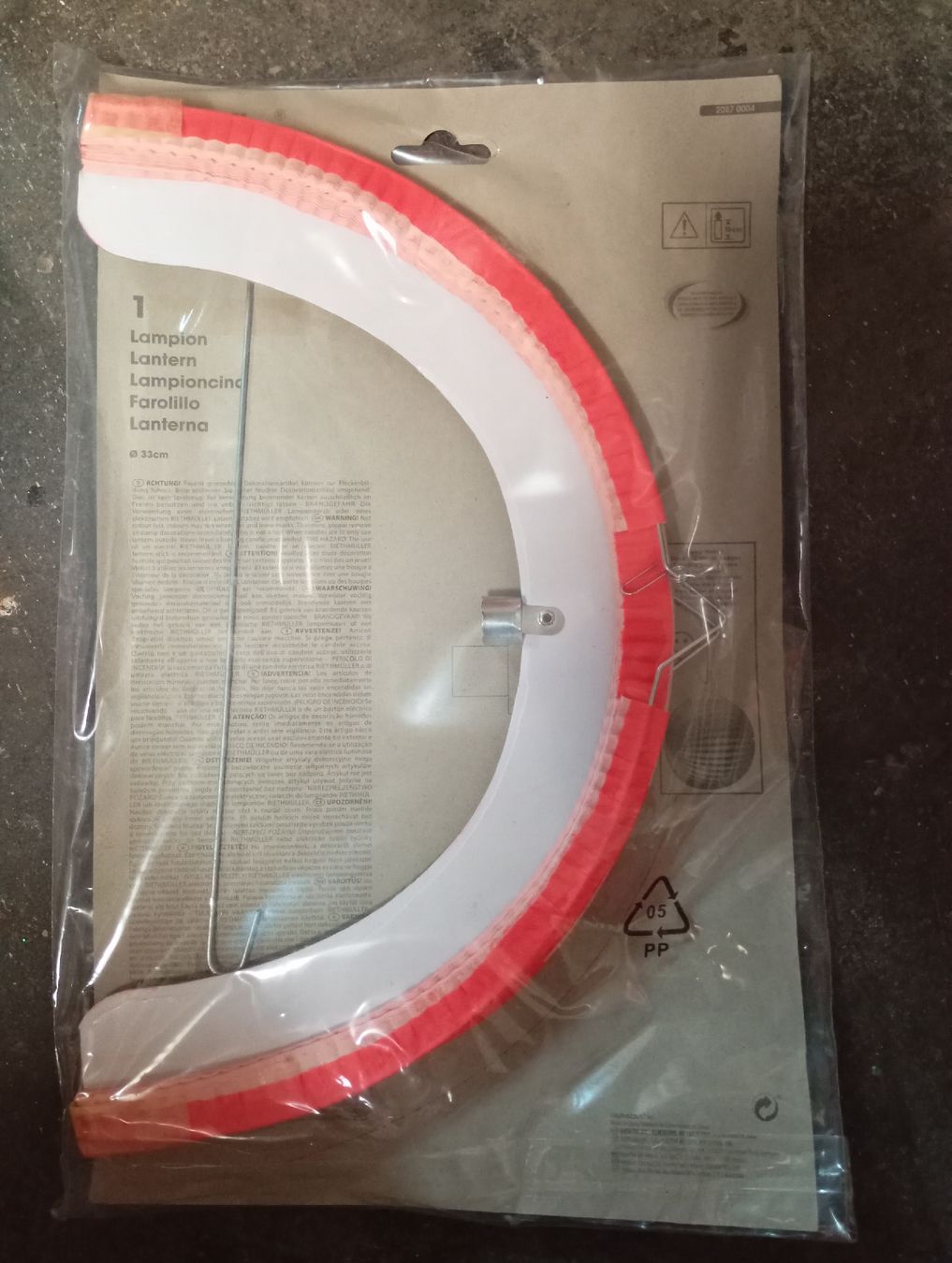 Tutte le decorazioni: Lampion Ballon CH 36 cm – Nuovo e nell'imballaggio originale da Winterthur venduto da pjuma01 1