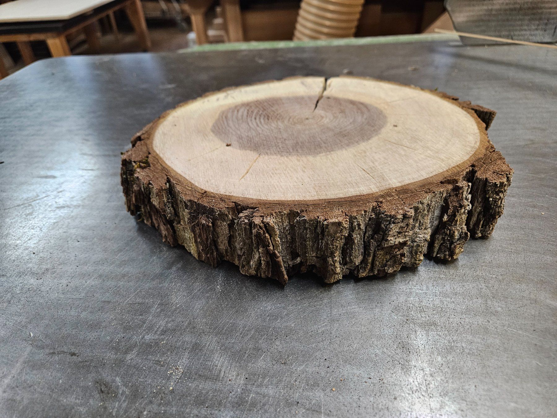 Articoli in legno: Nussbaum Holz Baumscheibe – Nuovo (secondo la descrizione) da Schangnau venduto da egli6.2 3