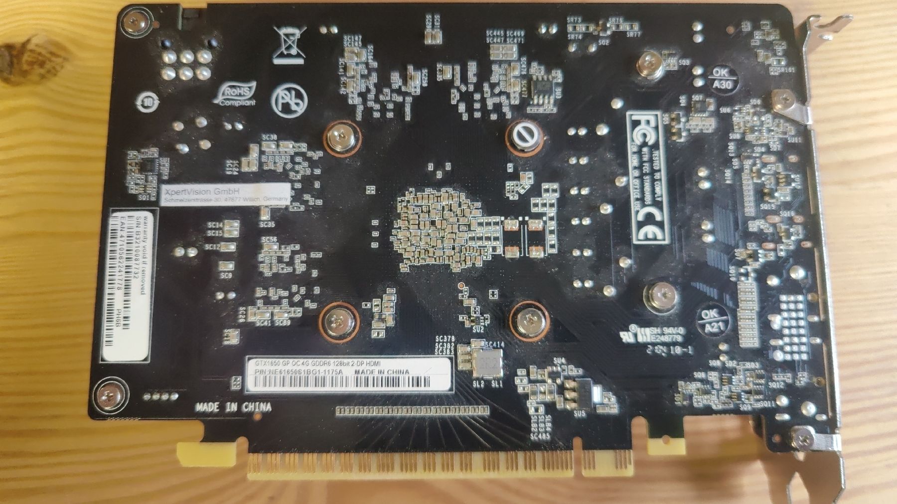 Nvidia Grafikkarten: Palit GTX1650 – Gebraucht aus Degersheim von HariOm 1