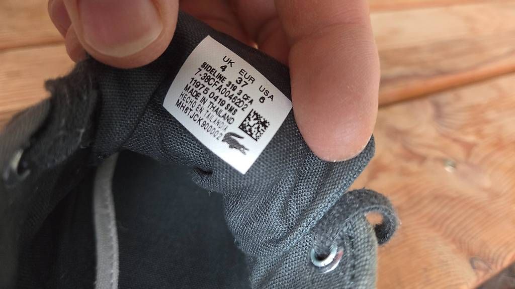 Lacoste Scarpe per ragazzi: Grüne Lacoste Schuhe Grösse 37 – Usato da Würenlingen venduto da ram_97c8 2