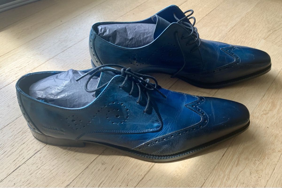 Hamilton Scarpe da uomo: Melvin & Hamilton Lederhalbschuhe 44 NEU – Nuovo e nell'imballaggio originale da Zürich venduto da Fieber 1