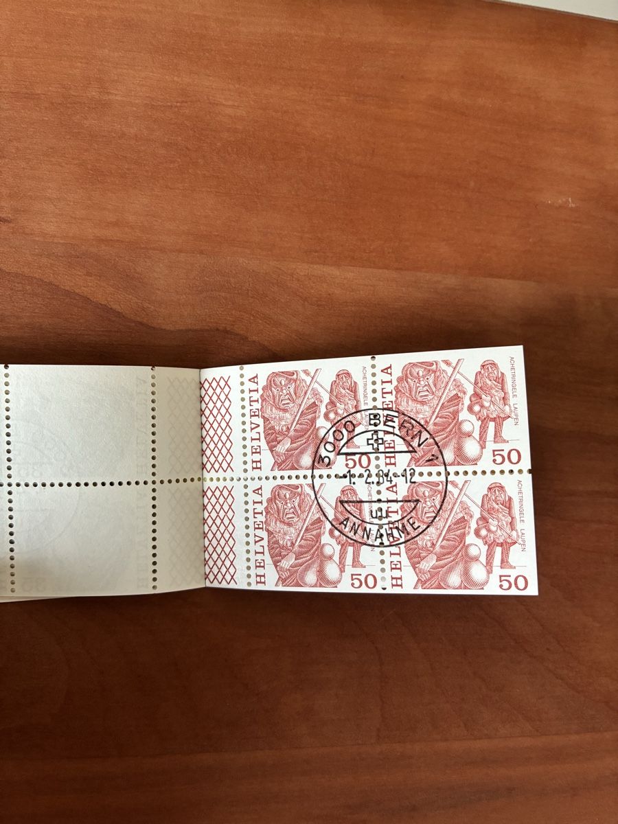 Alle Briefmarken: Markenheft „Freimarken 1984“ FDC gestempelt – Neu (gemäss Beschreibung) aus Basel von luginbhl1431 4