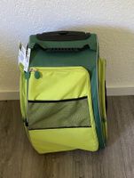 Trolley de voyage enfant vert/jaune, neuf avec étiquette