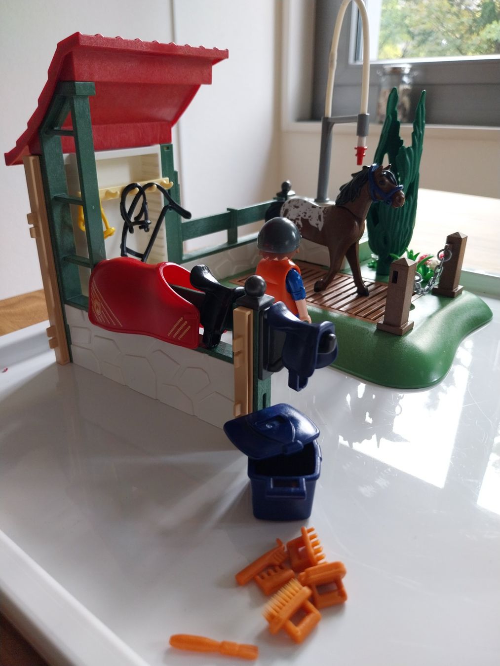 Playmobil Spielzeuge: Pferdewaschplatz Playmobil – Gebraucht aus Bern von Epaddelw 2