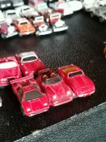 Konvolut Matchbox Autos, diverse Modelle, rot, Vintage!