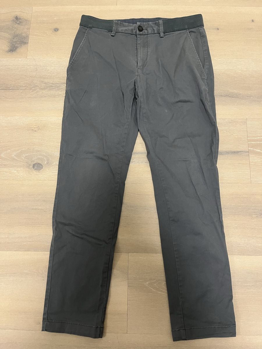 Mango Pantaloni: Chinohose dunkelgrau Mango 38 – Nuovo (secondo la descrizione) da Birrwil venduto da vanyboo
