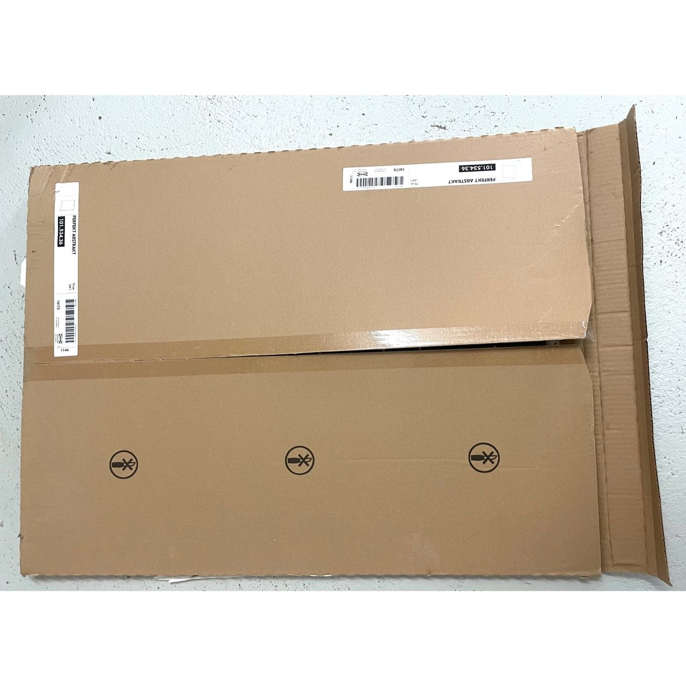 Servierplatten: Platte, grau, neu, Holz, 70x59.5,1.5 cm – Neu und originalverpackt aus Amriswil von fit8580 2