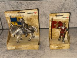 Schleich 70008 und 70014 aus der Ritter-Serie (Löwenritter)