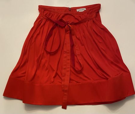 Sommerlicher, roter Rock von Céline, Grösse 40 - Top!
