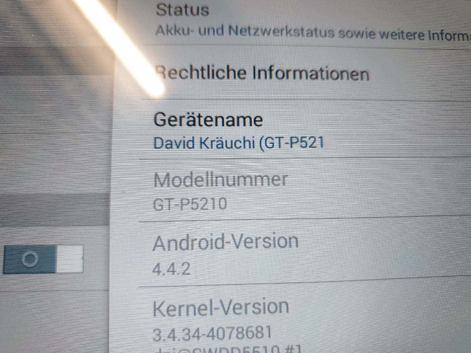 Samsung Tablet PC: Samsung Galaxy Tab 3 10.1" GT-P5210 WiFi Tablet – Usato da Ittigen venduto da Ziok187 2