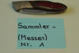 Sammler-(Messer) Nr.1
