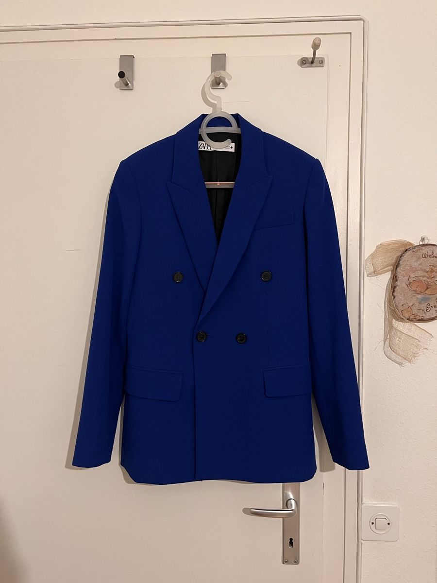 Zara Kleiderpakete: Blazer + pantalon habillé bleus – Neu (gemäss Beschreibung) aus Genève von giulia_almnn