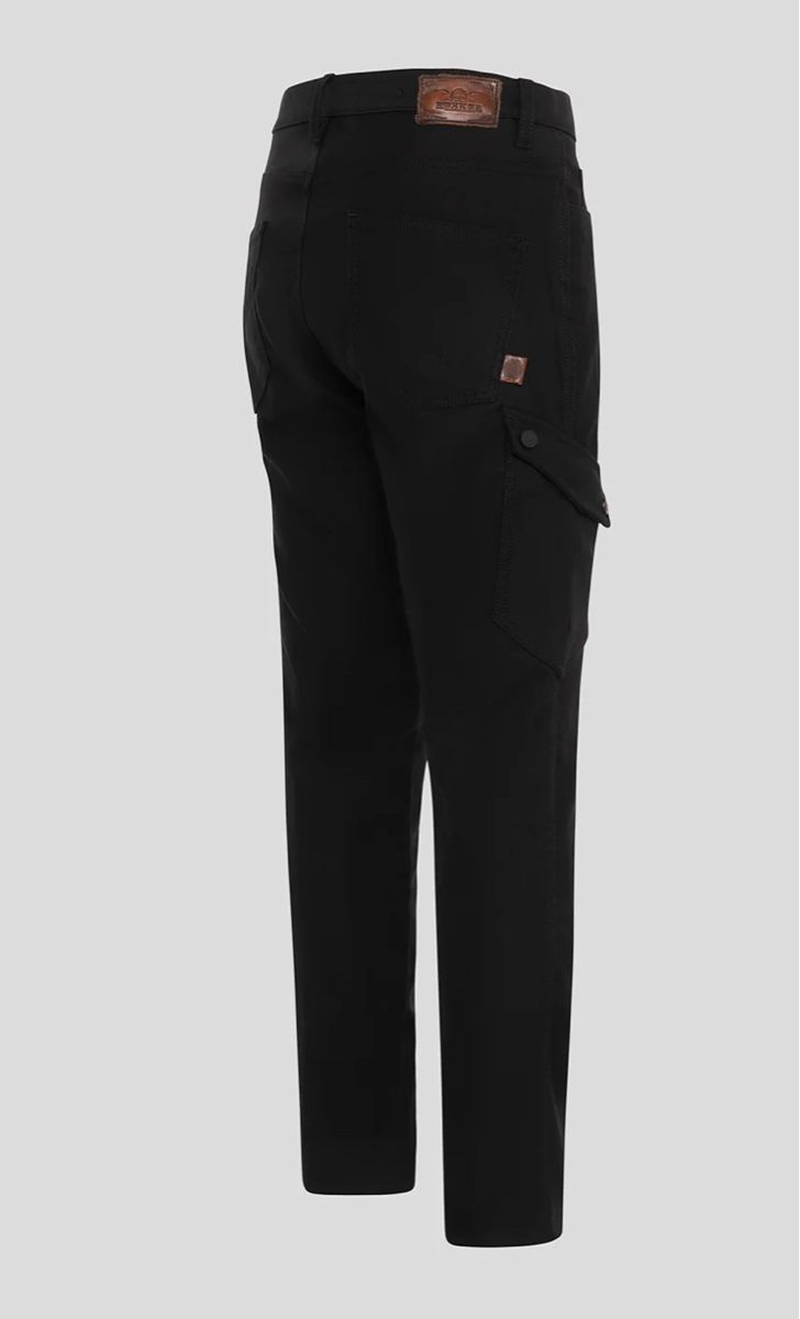 Rokker Pantaloni: The Rokker Cargo schwarz – Nuovo (secondo la descrizione) da Heerbrugg venduto da Heaven09