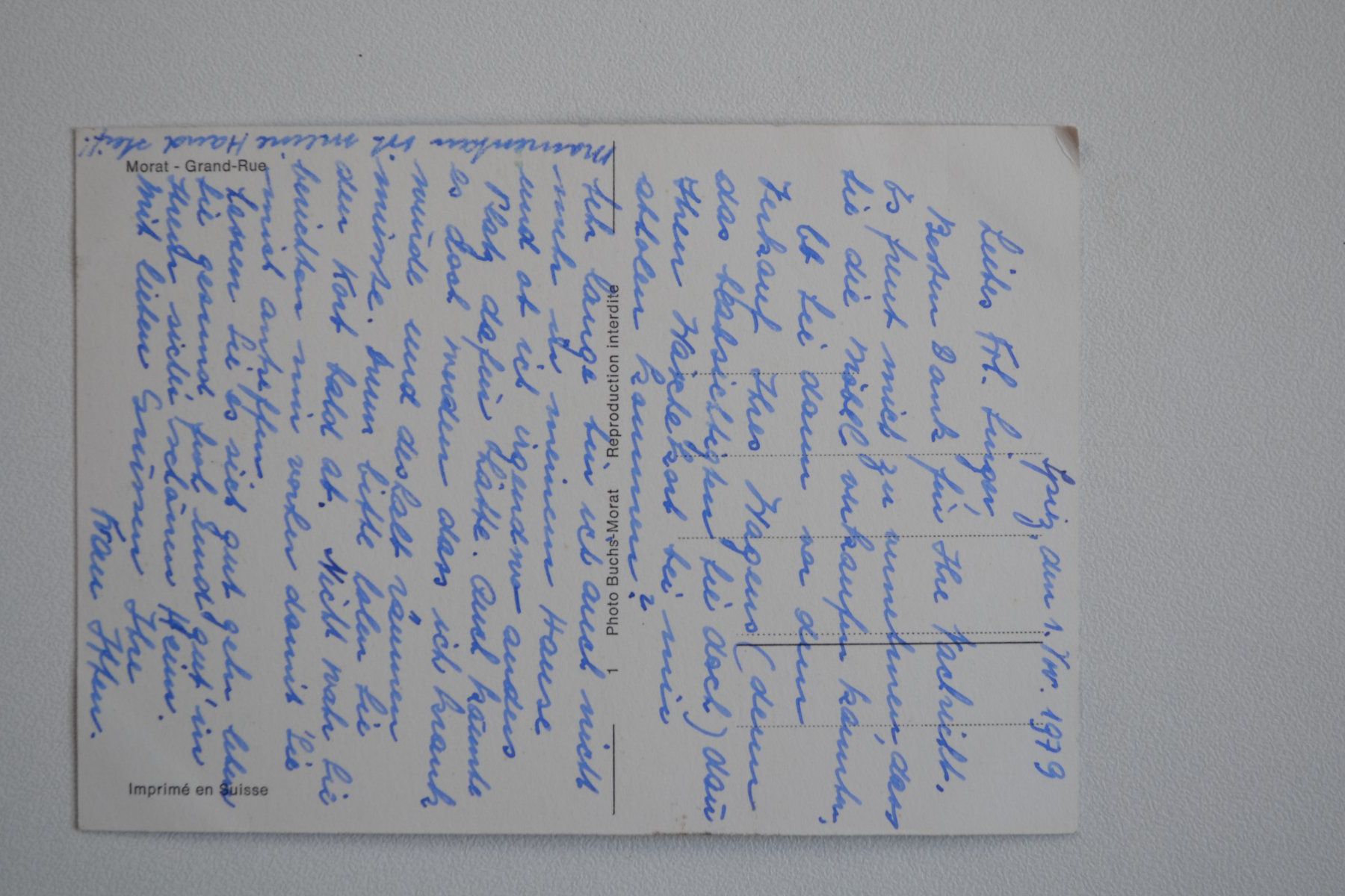 Cartoline postali: AK Murten FR – Usato da Beinwil am See venduto da kajak55 1