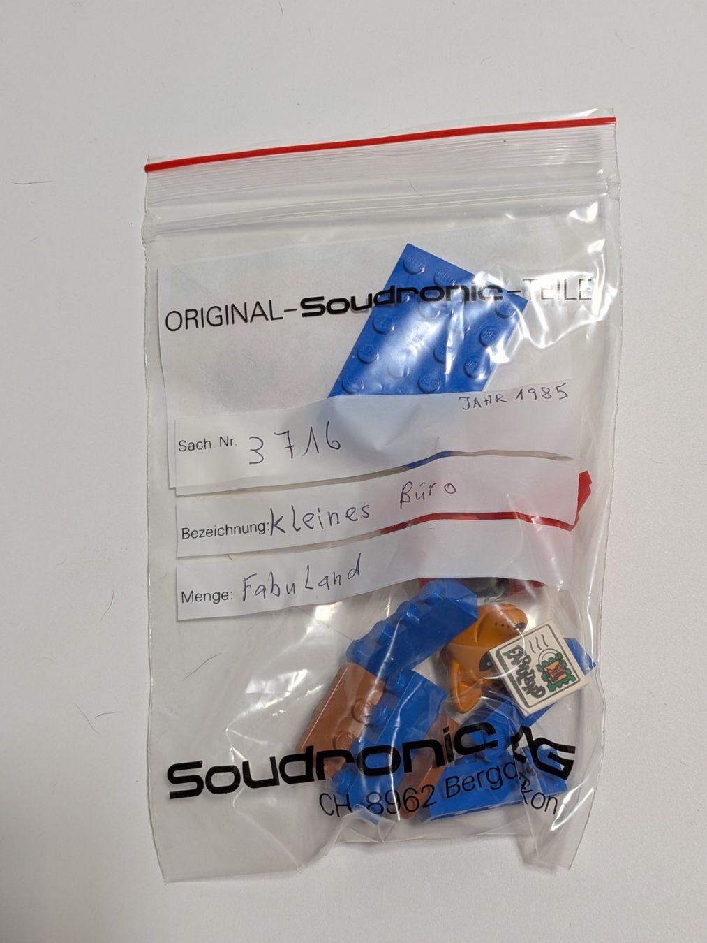 Lego Spielzeuge: Lego 3716 Small Office – Gebraucht aus Künten von Dfog 1