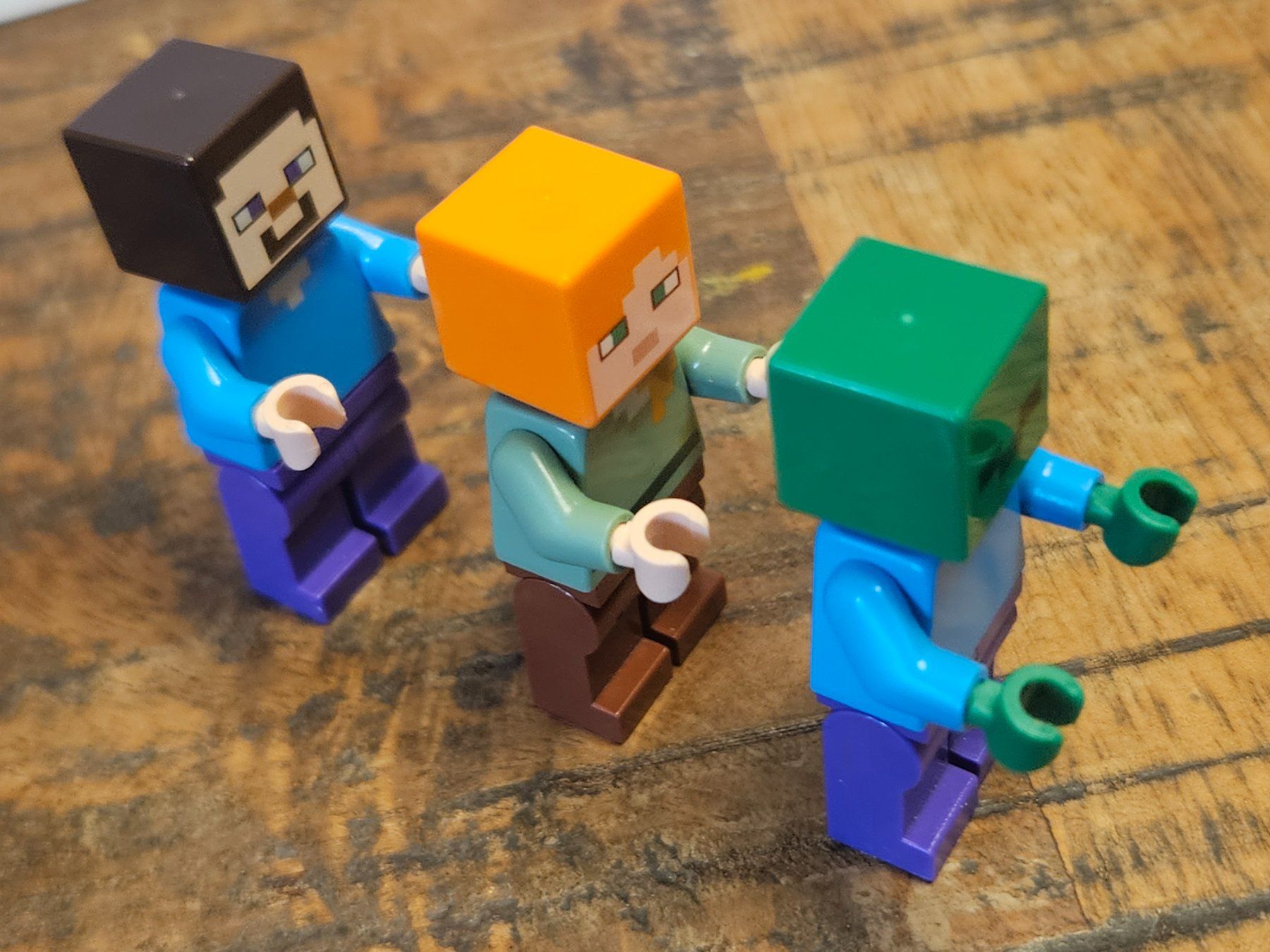Lego Jeux de construction: lot de 3 figurines minecraft – D'occasion à Confignon par Ecrofigs 3