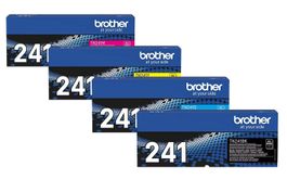 4 Stk. Brother TN-241BK + TN-241C + TN-241M + TN-241Y Toner