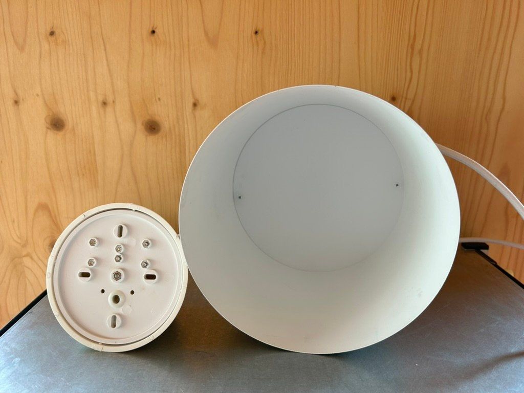 Lampadari & plafoniere: Nordlux Pendelleuchte Angle E27 (hellgrau) – Usato da Chur venduto da j21 5