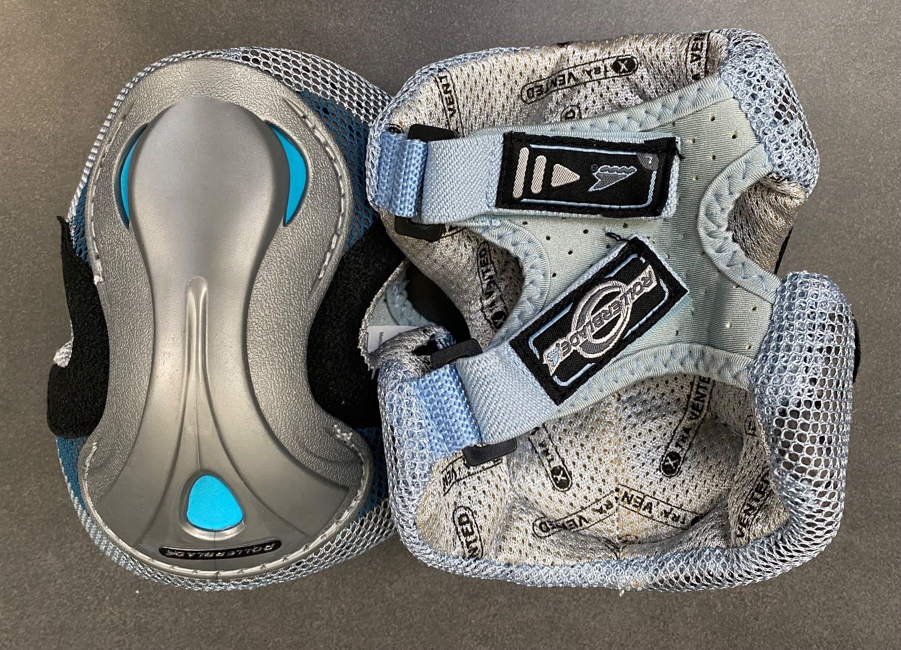 Schutz & Schoner: Rollerblade Protektoren Gr. L Erw. Knie/Ellenbogen/Hand – Neu (gemäss Beschreibung) aus Niederhasli von Erwied 1