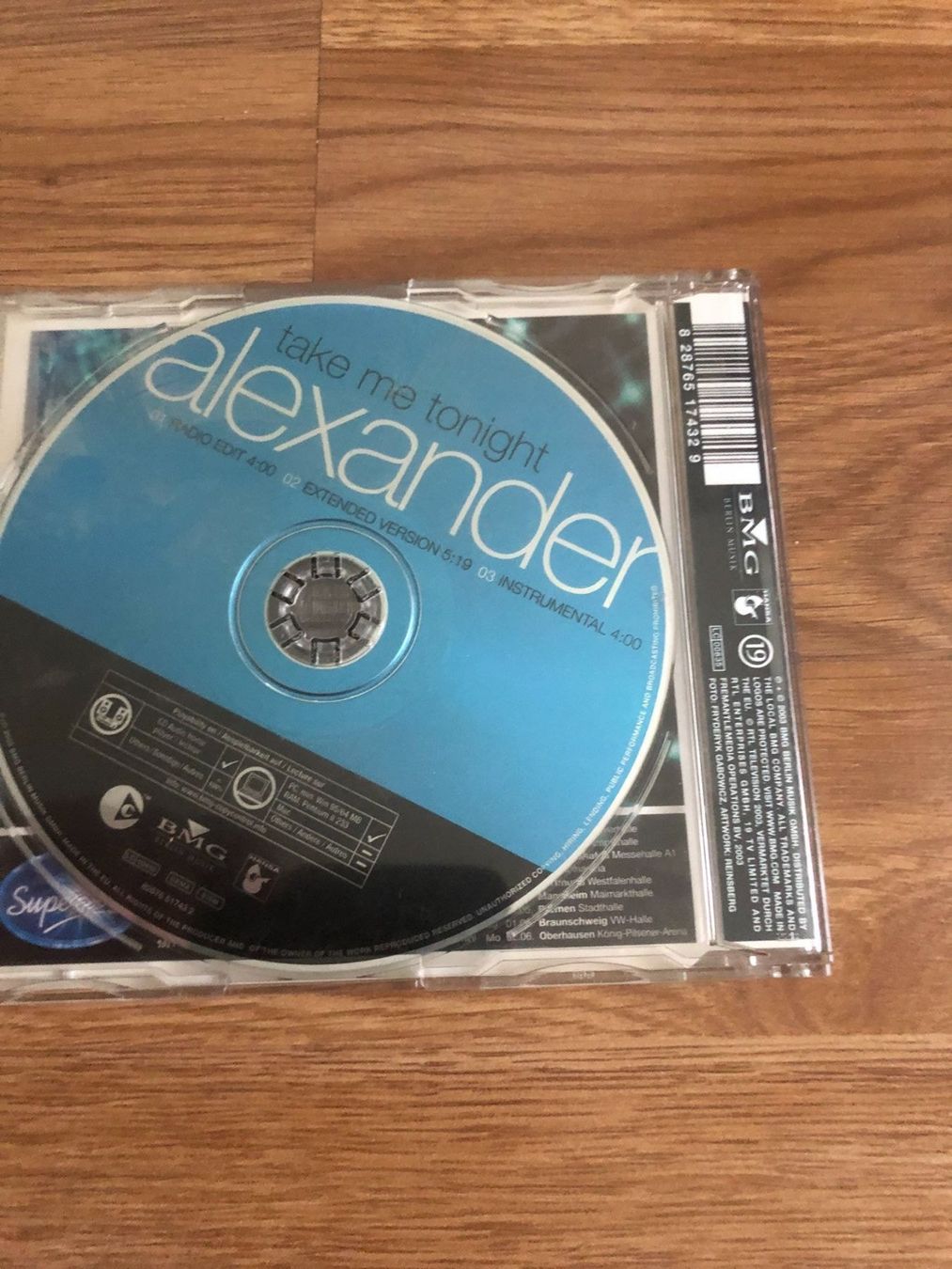 CDs: Alexander Klaws "Take me tonight" – Gebraucht aus Landquart von interesse63 1