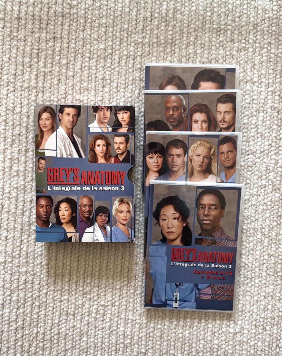 Alle DVDs: DVD Grey’s Anatomy – Neu (gemäss Beschreibung) aus Genève von flocon06 2