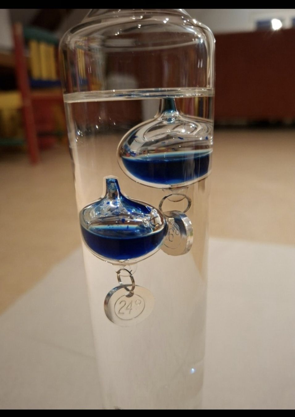Sonstiges für Haushalt & Wohnen: Galileo Thermometer, Glasthermometer, 32 cm – Gebraucht aus Klingnau von vollmond36 5