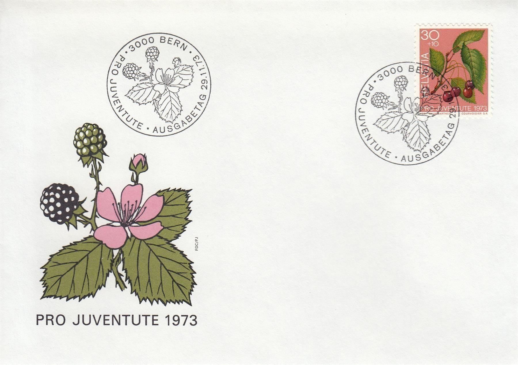 Tutti i francobolli: 1973  244-47 Pro Juventute 4 FDC – Usato da Spreitenbach venduto da Mustang_1105 1