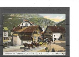 UR Andermatt 1905 mit Furkapost (Postkutsche)