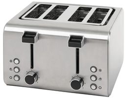 Toaster für 4 Scheiben | 1600 W