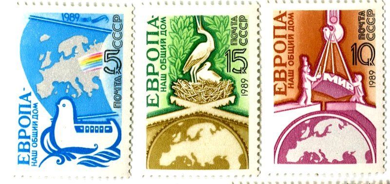Alle Briefmarken: Briefmarken "Europa". UdSSR – Neu und originalverpackt aus Basel von Butsch5