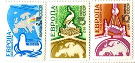 Briefmarken "Europa". UdSSR