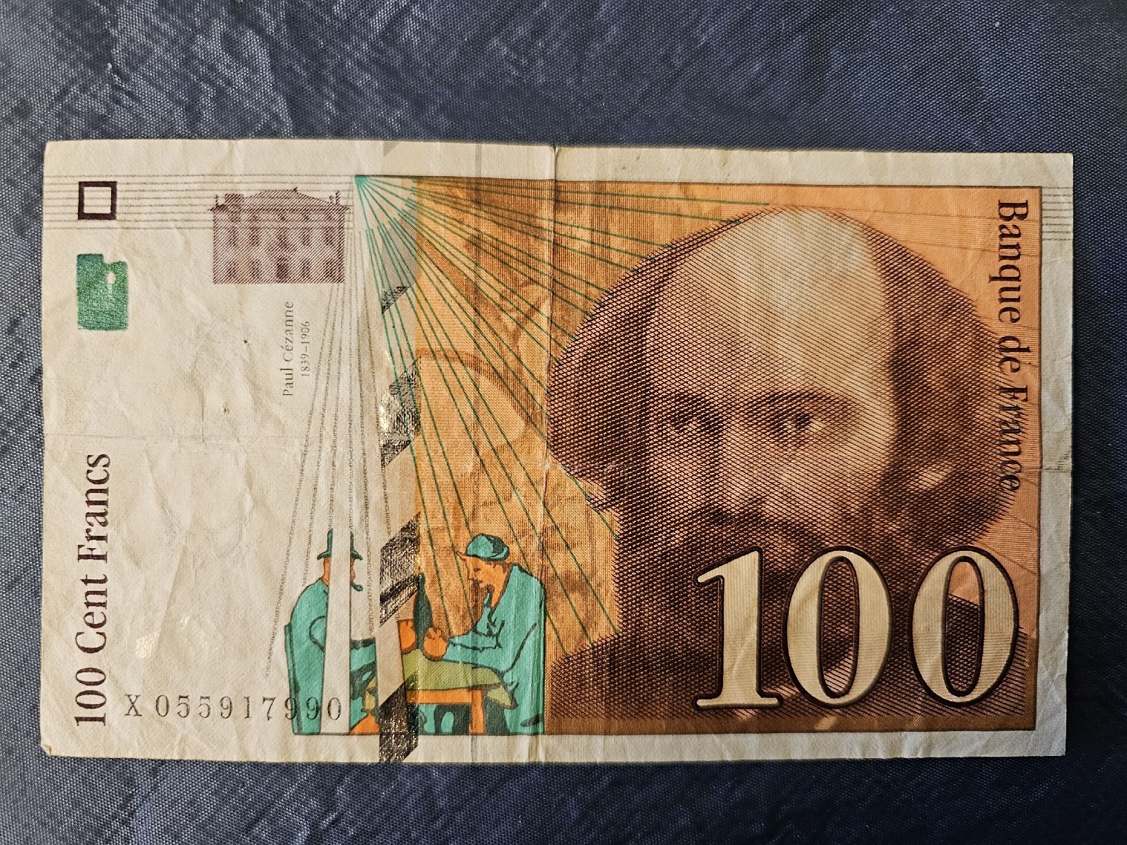 Banconote: France 100 fr. 1998 – Usato da Nidau venduto da Misterpix