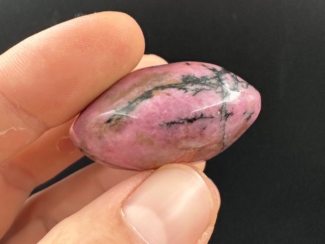 Minerali & Pietre curative: Rhodonit, Handschmeichler Heilstein – Nuovo e nell'imballaggio originale da Männedorf venduto da Handschmeichler 2