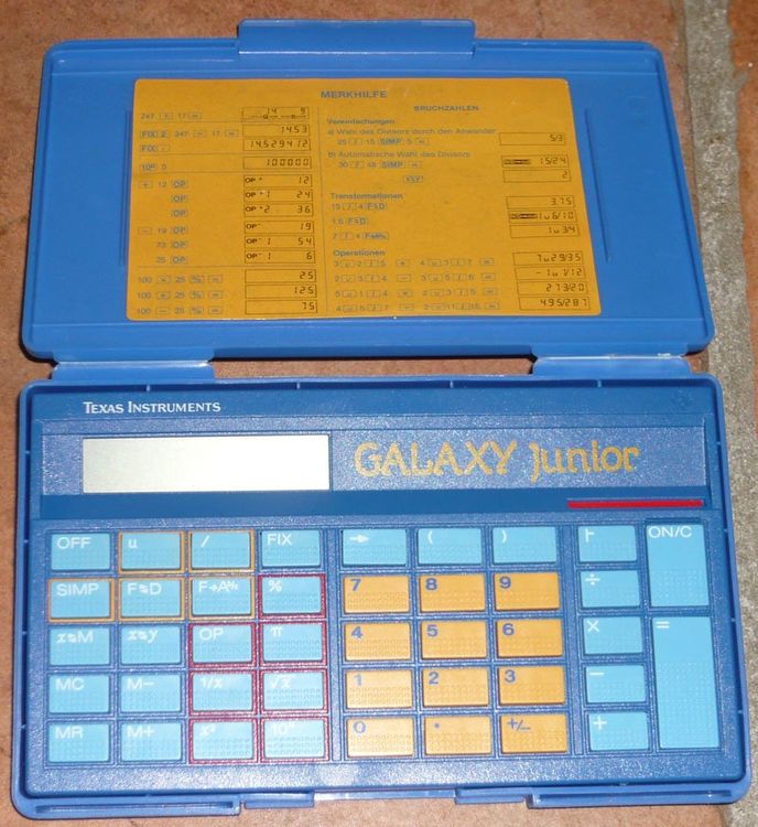 Calculatrice neuve Texas Instruments Galaxy, 40 - Papeterie