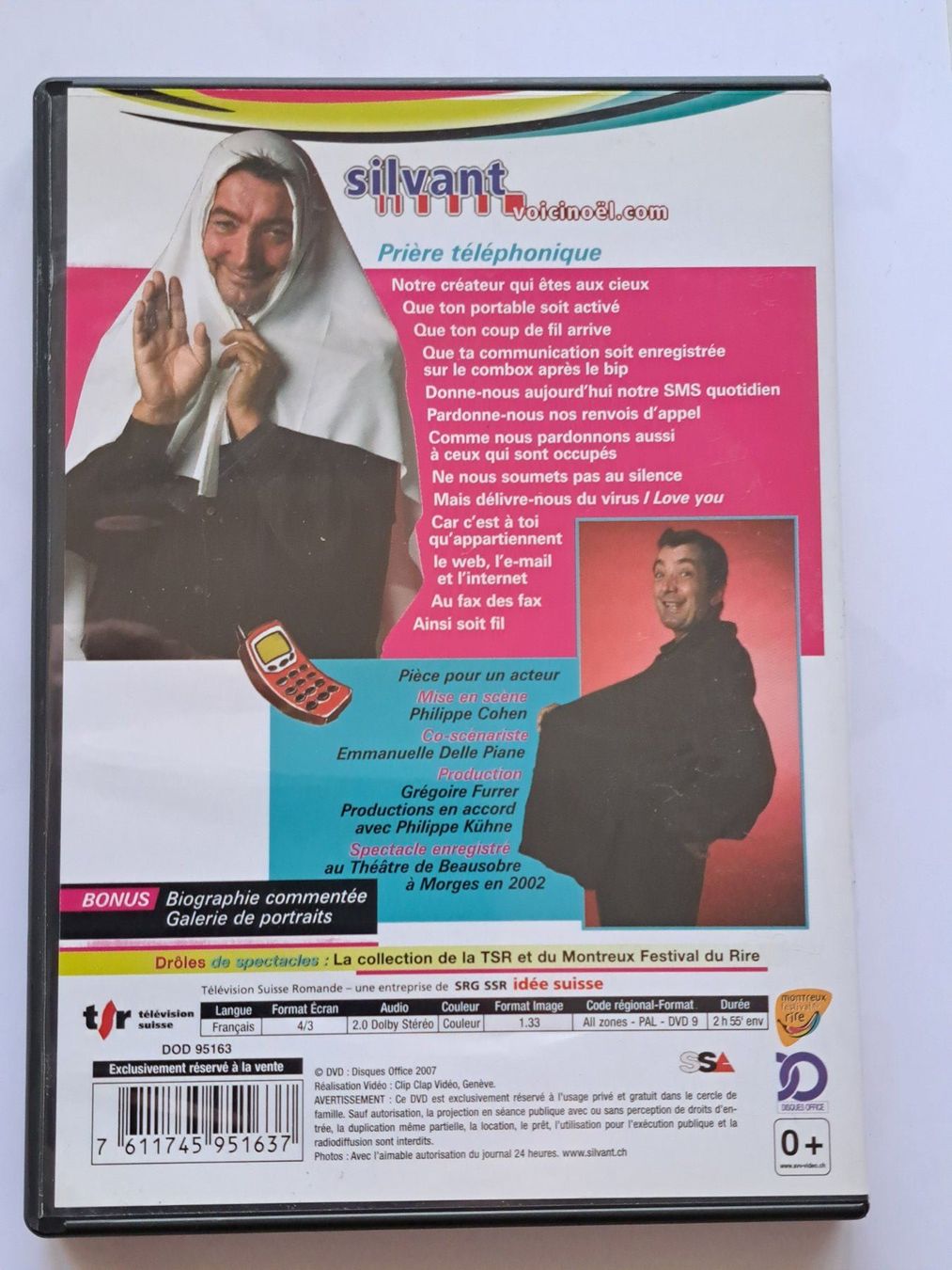 Tutti i DVDs: DVD François Silvant - Voici Noel .com  – Usato da Pully venduto da bro_n52j 1