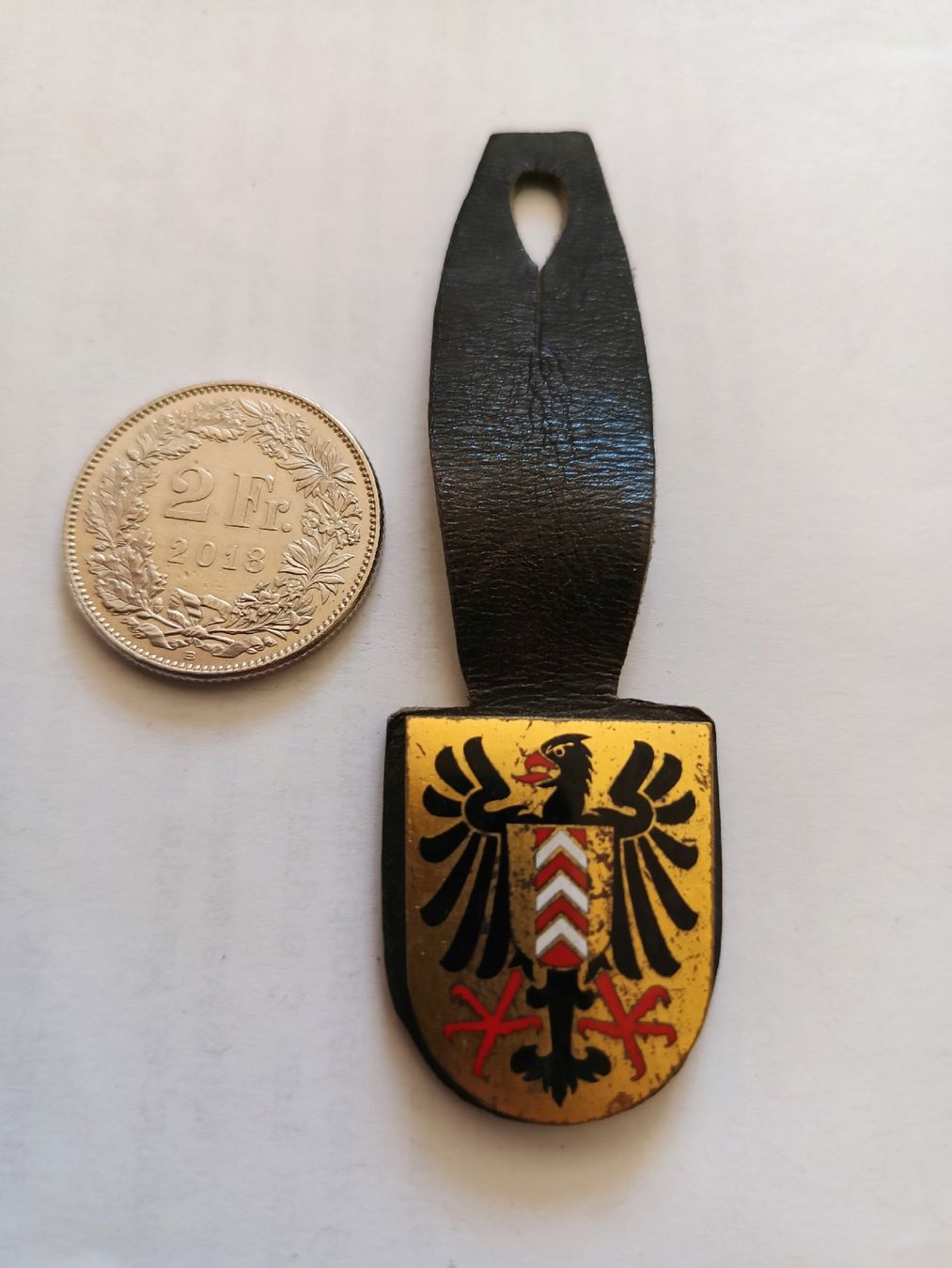 Placchette & Badge: 1 pucelle ; armée étrangère ? – Usato da Bex venduto da Canouille